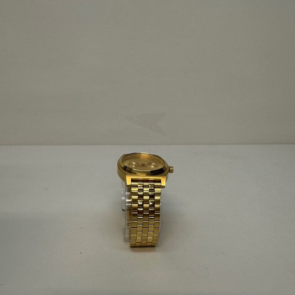 Nixon Time Teller Deluxe All Gold Watch - Picture 3 of 7